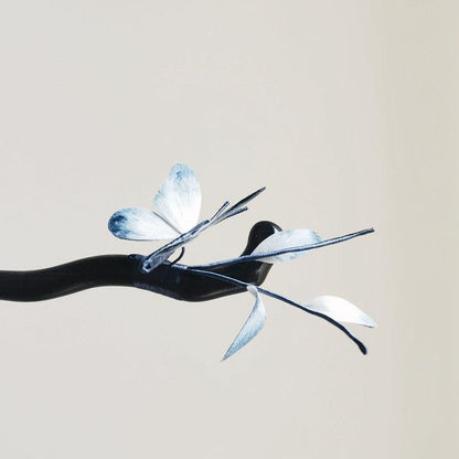 Chinese Velvet Flower Hair Stick