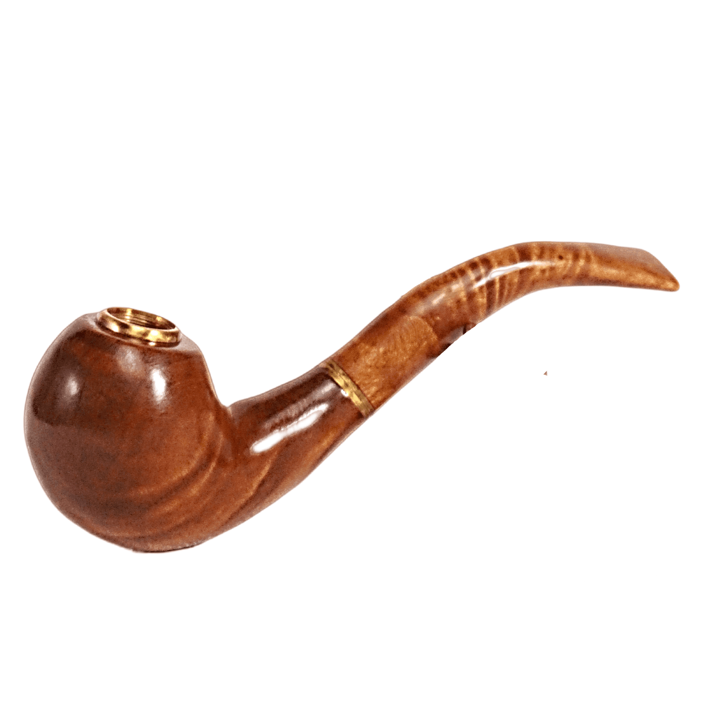 Golden Nanmu Pipe