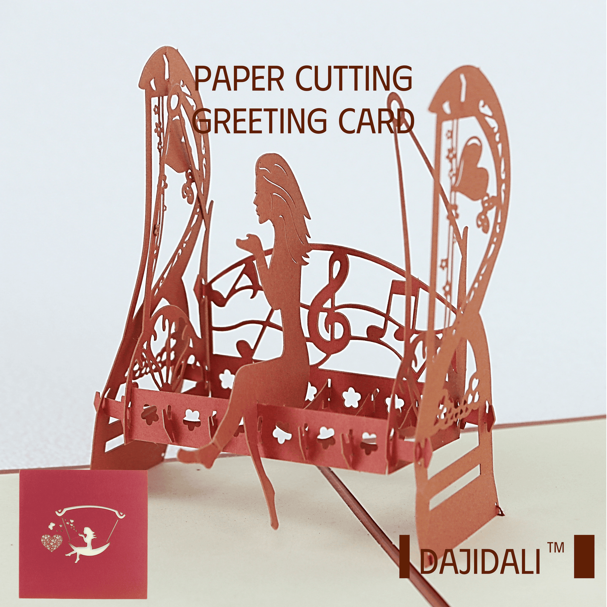 Paper Cutting 3D Greeting Card