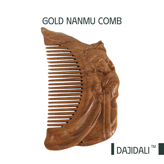 Golden Nanmu Comb DUNHUANG-FEITIAN