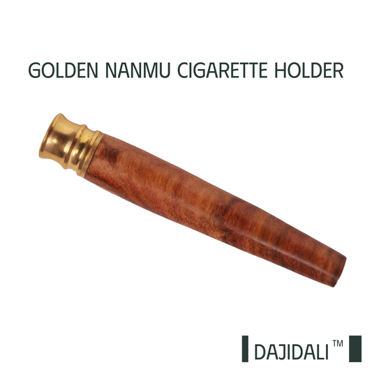 Golden Nanmu Cigarette Holder