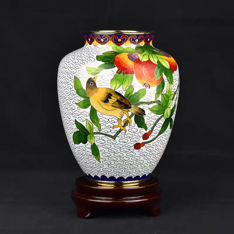 Cloisonne Enamel Vase