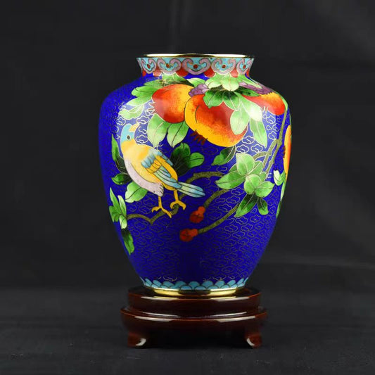 Cloisonne Enamel Vase