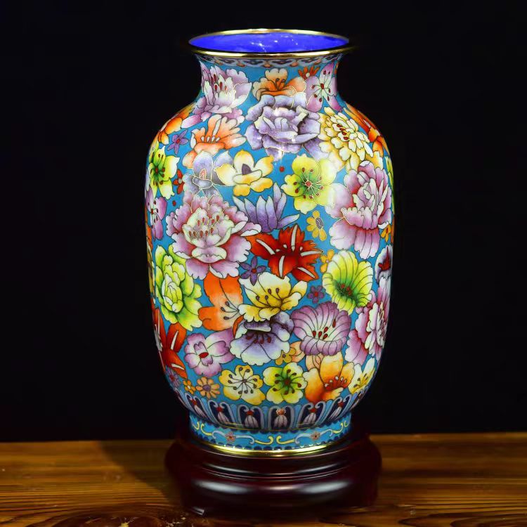 Cloisonne Enamel Vase