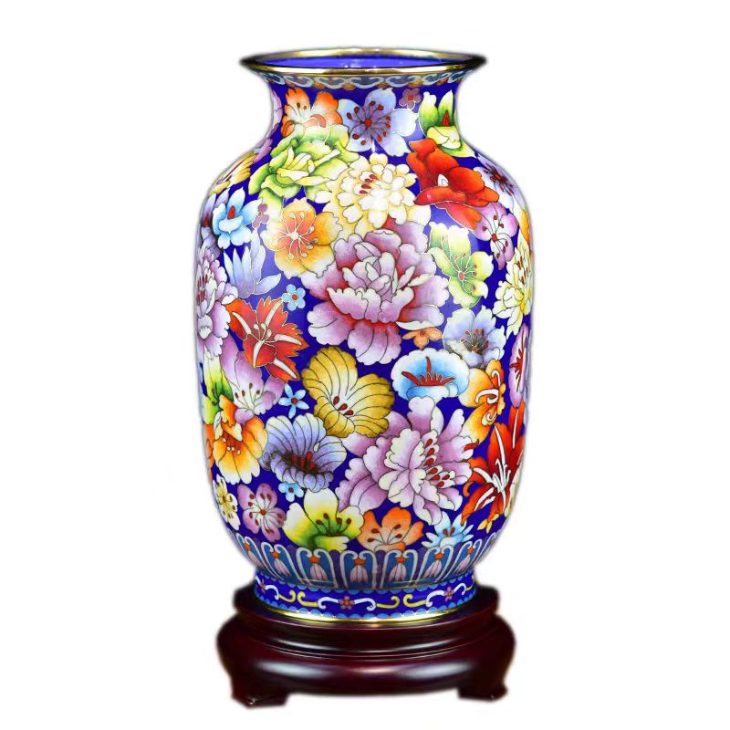 Cloisonne Enamel Vase