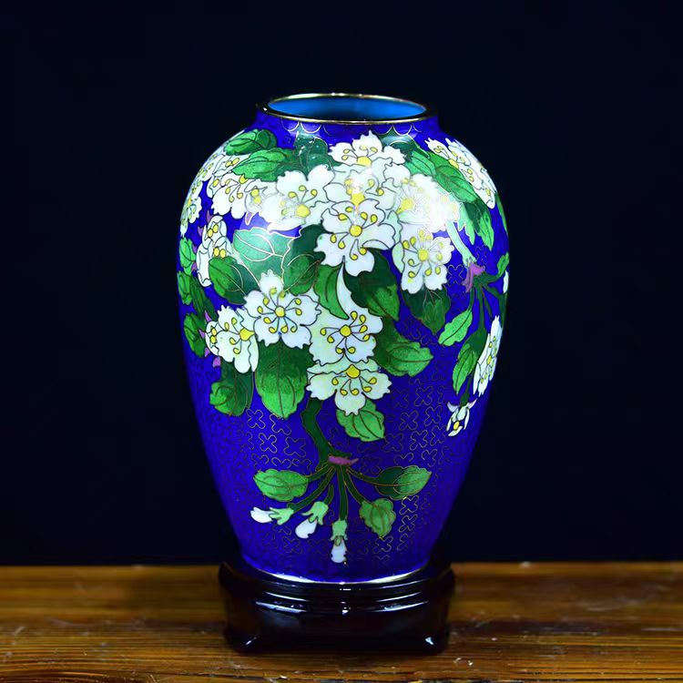 Cloisonne Enamel Vase