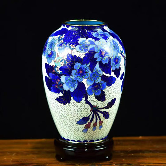 Cloisonne Enamel Vase