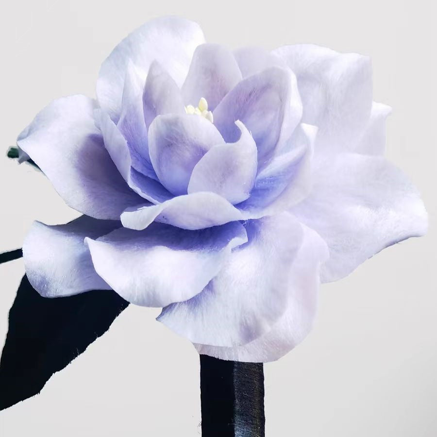 Chinese Velvet Flower Hair Stick