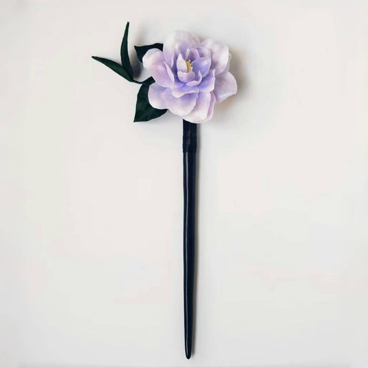 Chinese Velvet Flower Hair Stick