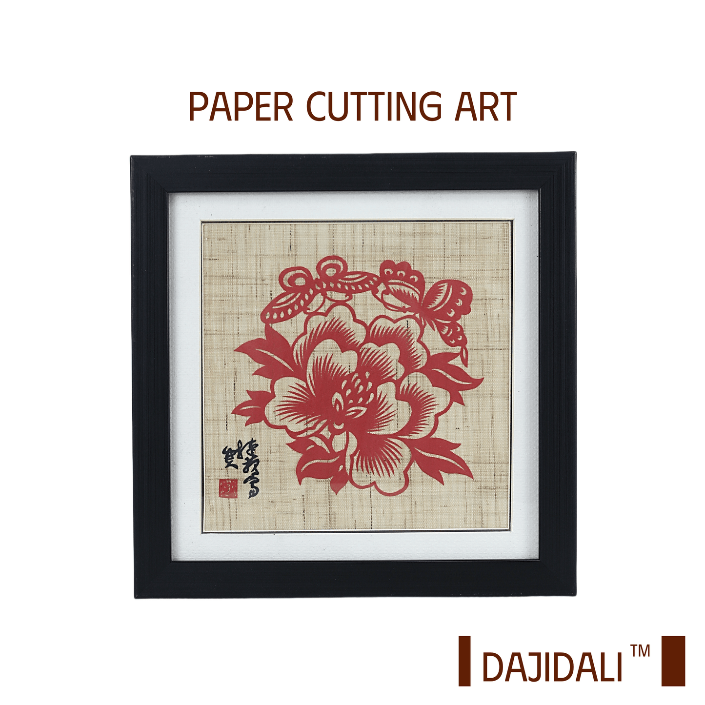 Paper Cutting Art & Handwoven Linen