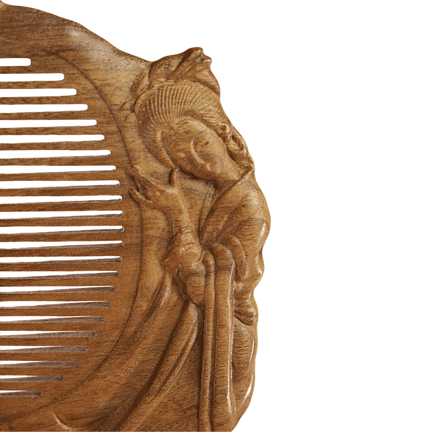 Golden Nanmu Comb