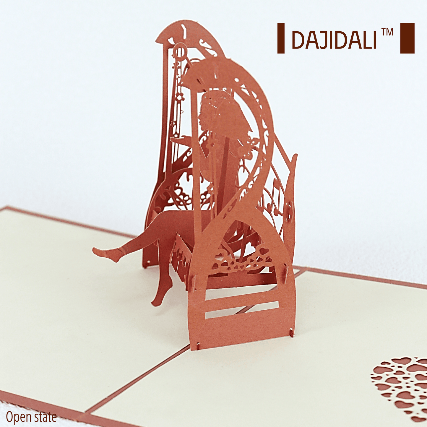 Paper Cutting 3D Greeting Card