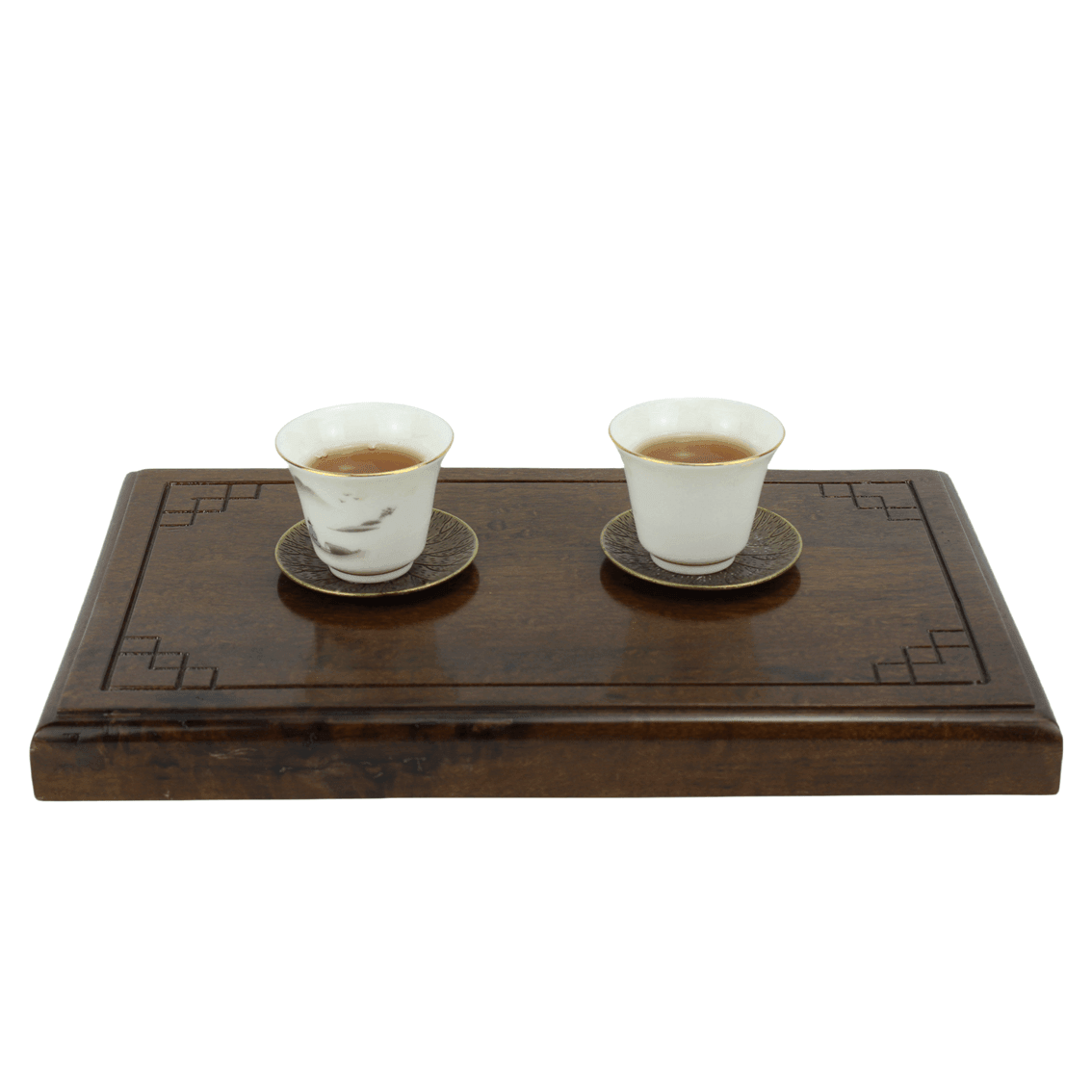 Golden Nanmu Tea Tray