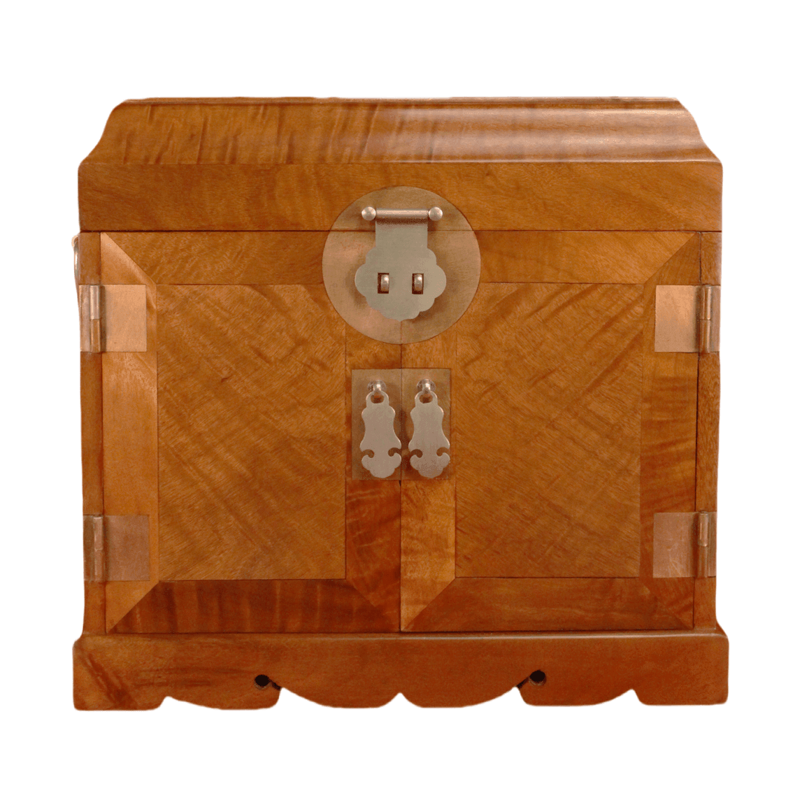 Golden Nanmu Jewelry Box