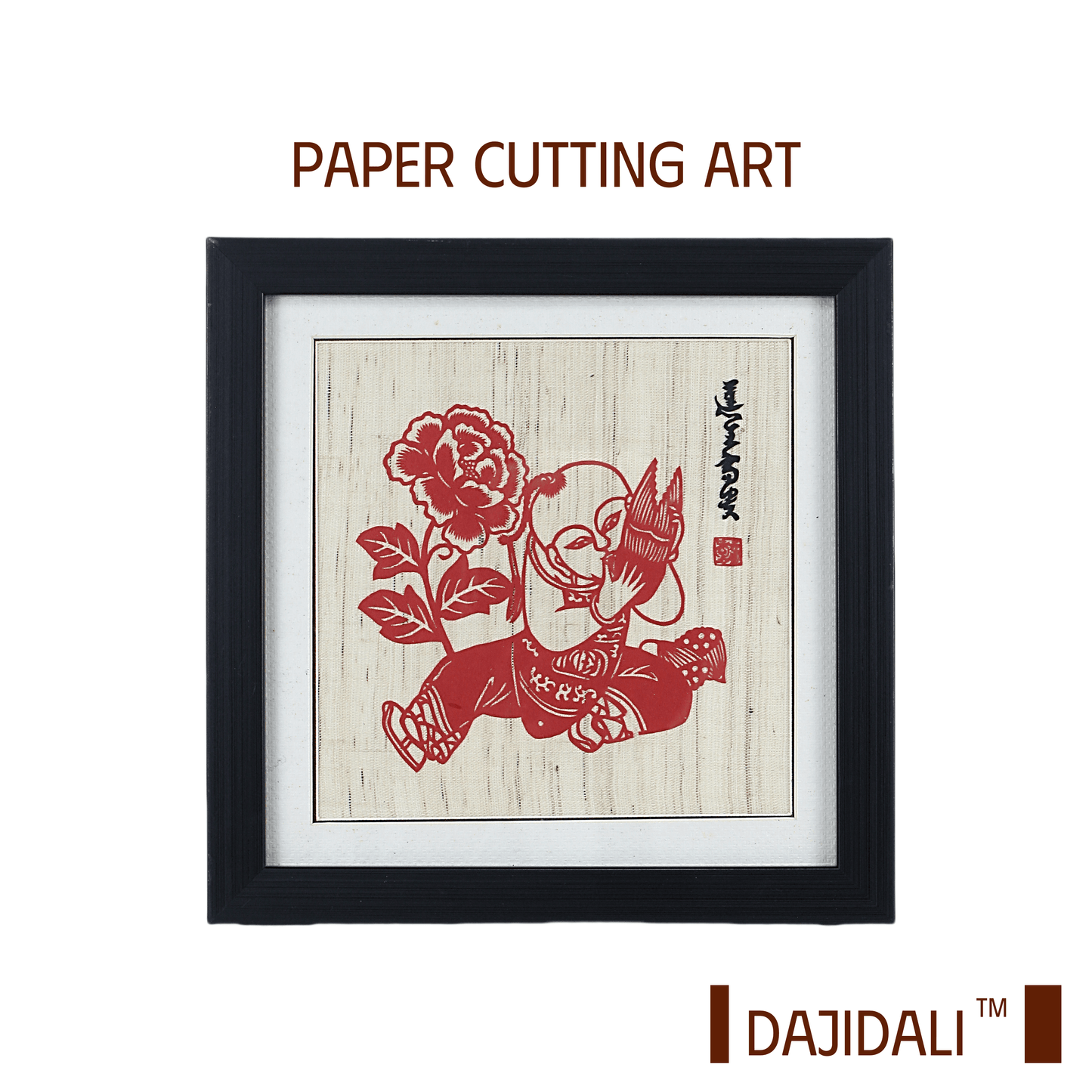 Paper Cutting Art & Handwoven Linen