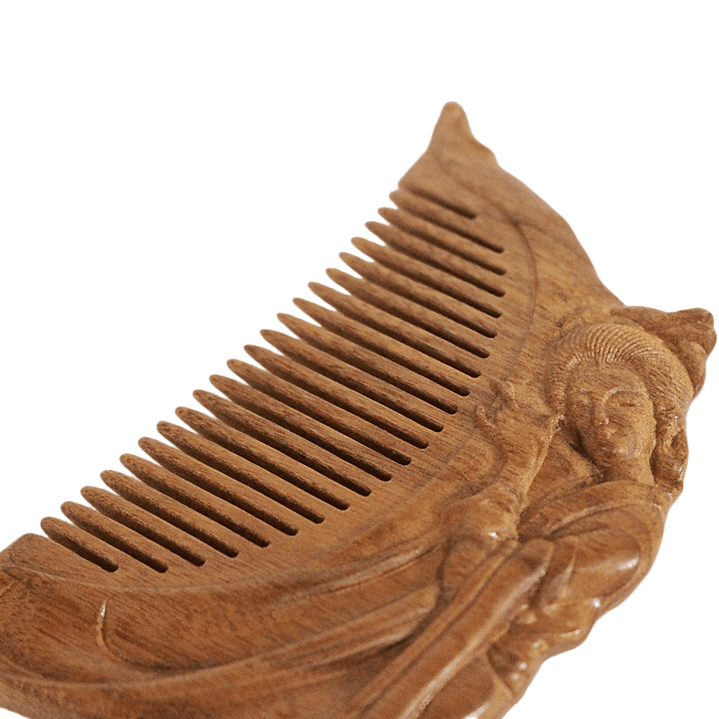 Golden Nanmu Comb