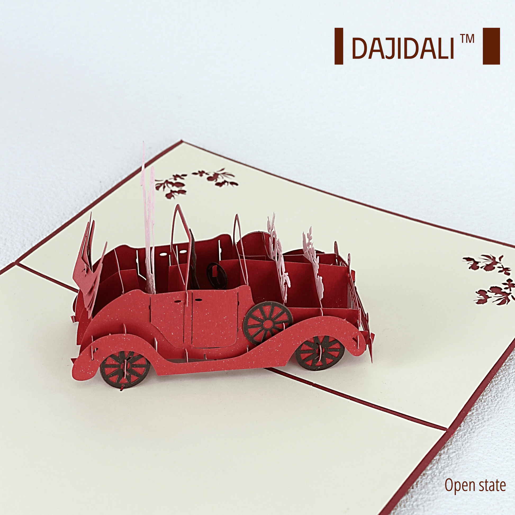 Paper Cutting 3D Greeting Card