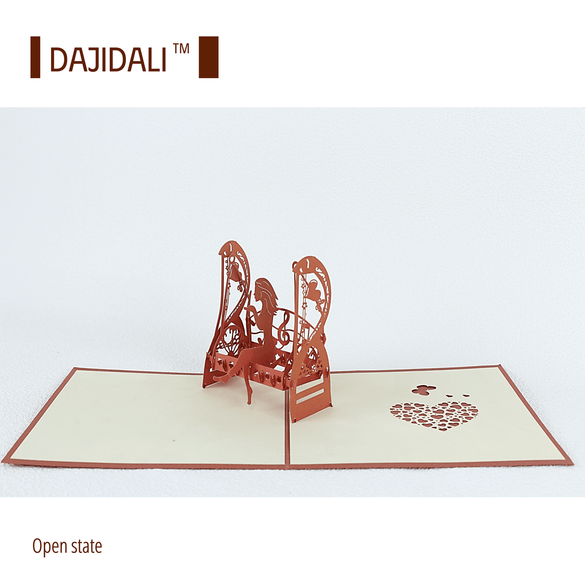 Paper Cutting 3D Greeting Card