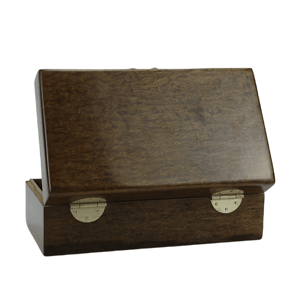 Golden Nanmu (Ebony) Decorative Wooden Box with Lid