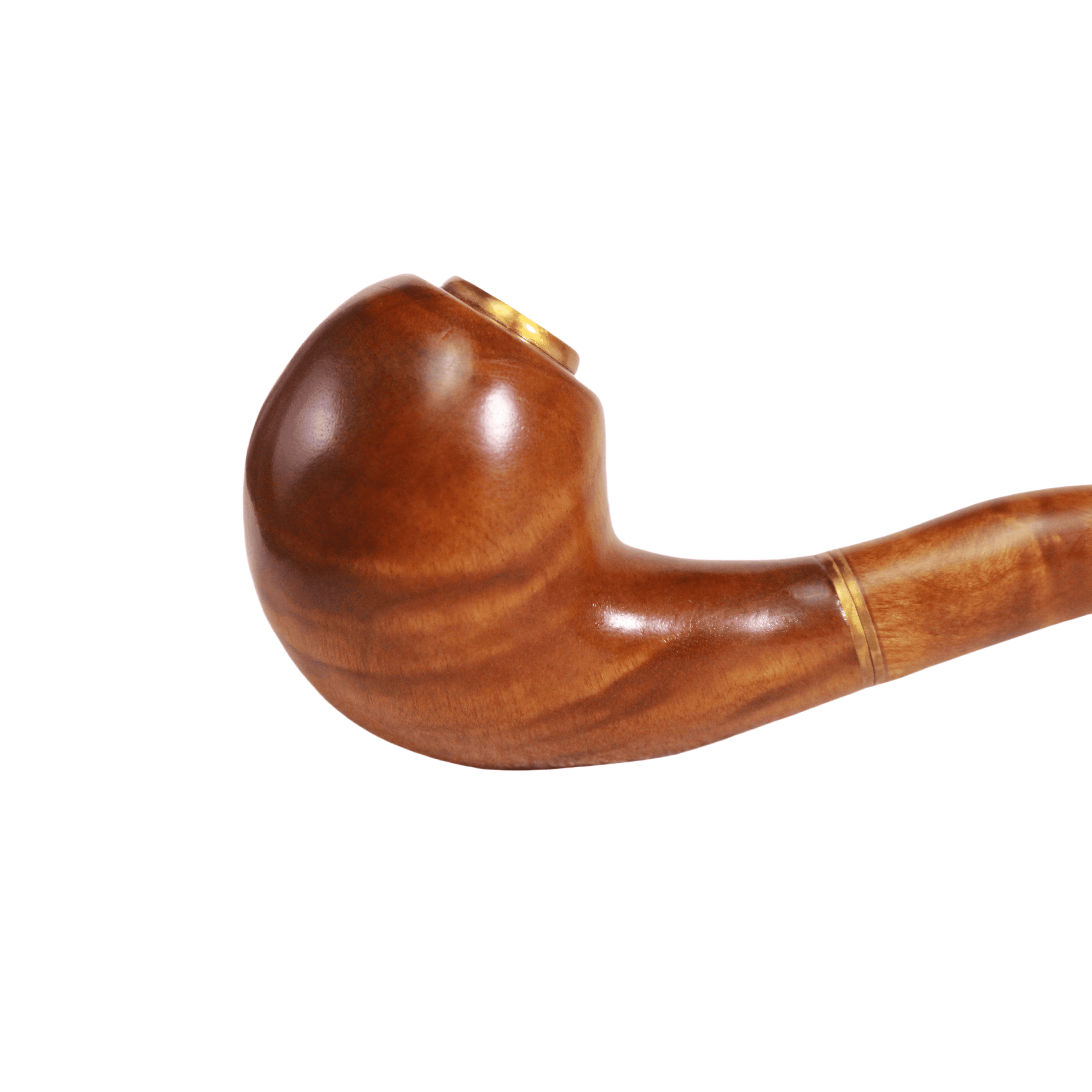 Golden Nanmu Pipe