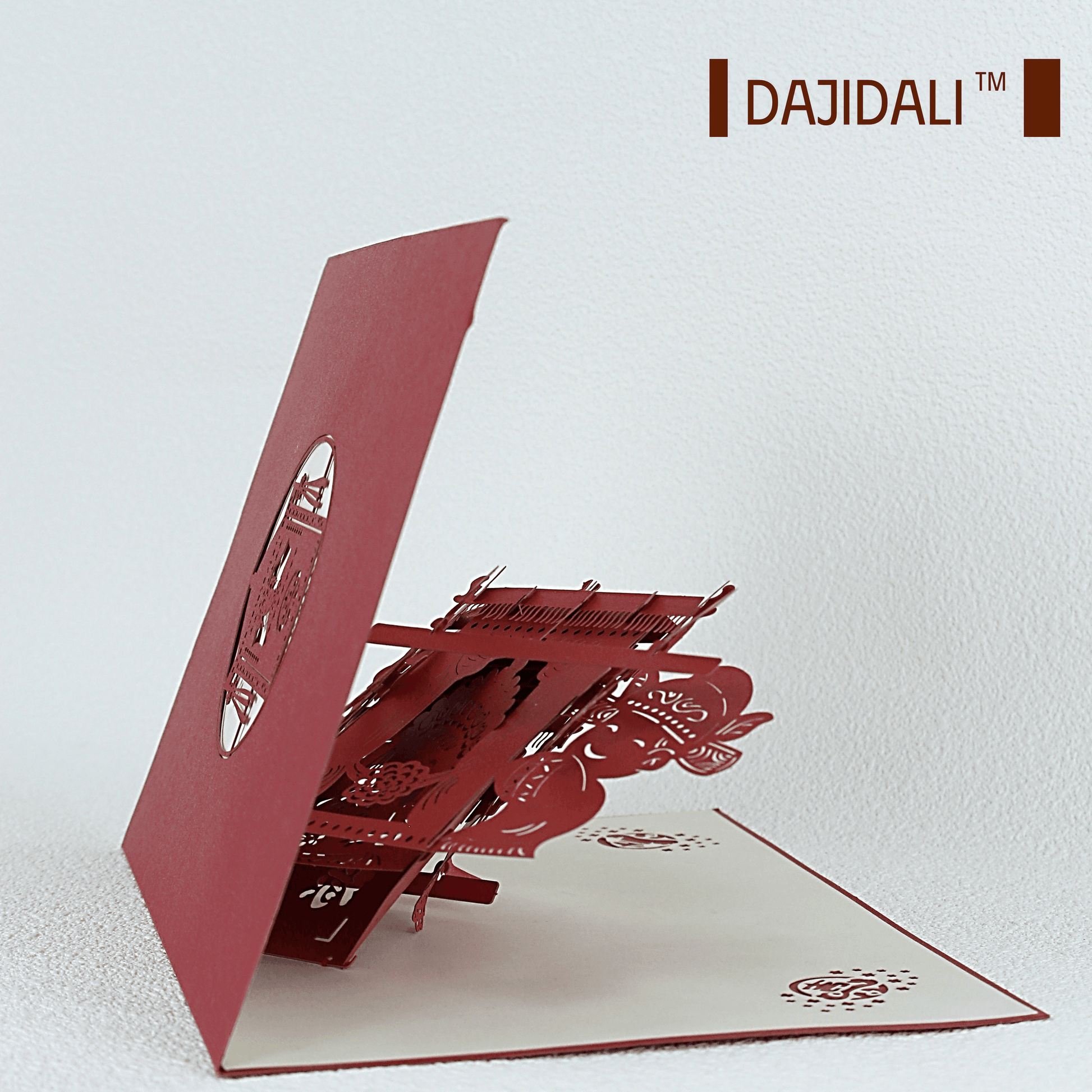 Paper Cutting 3D Greeting Card