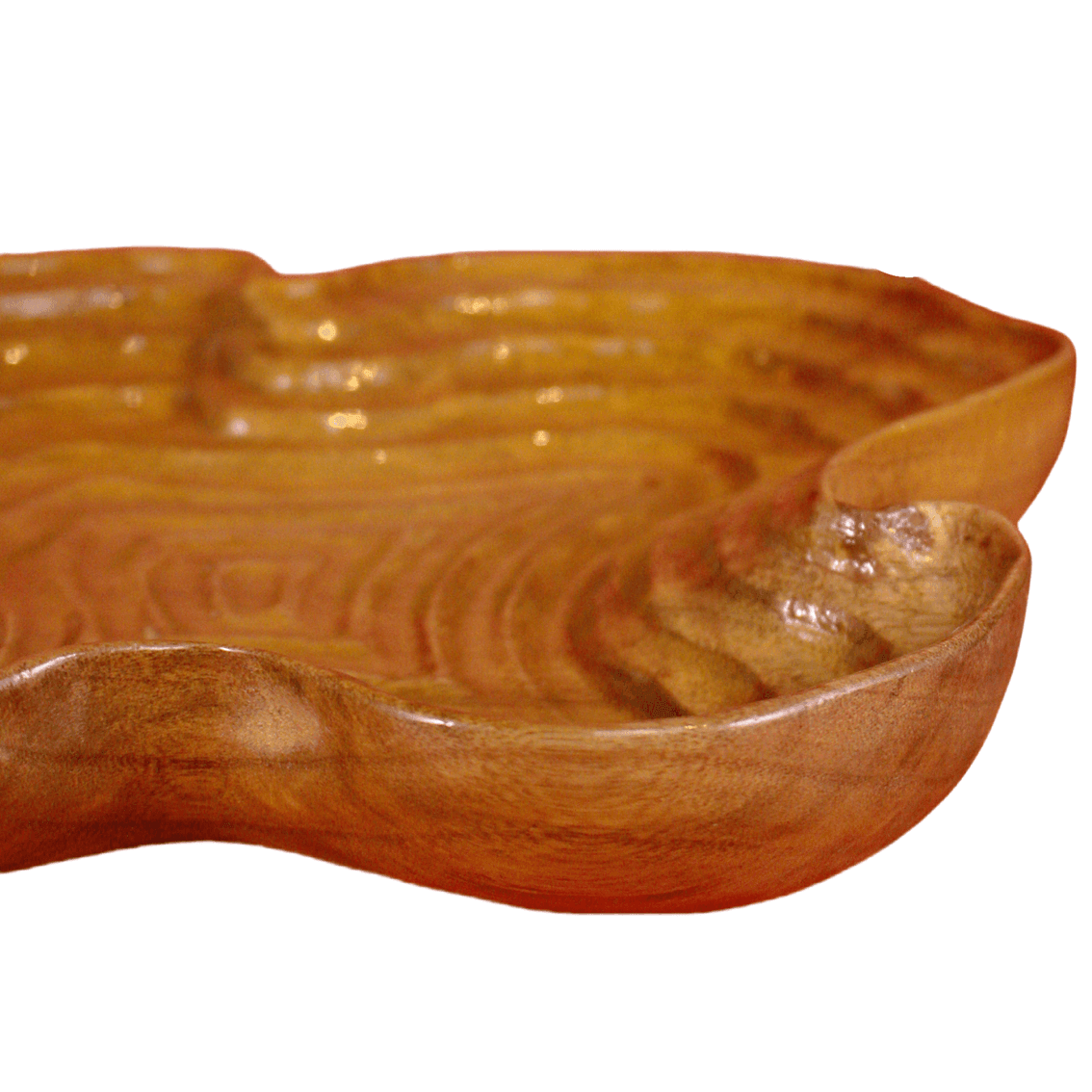 Golden Nanmu Terraced Fields Plate